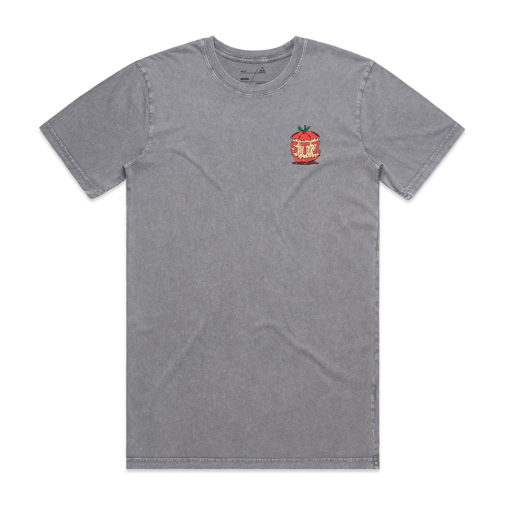 BAD APPLE | ASH STONEWASH TEE