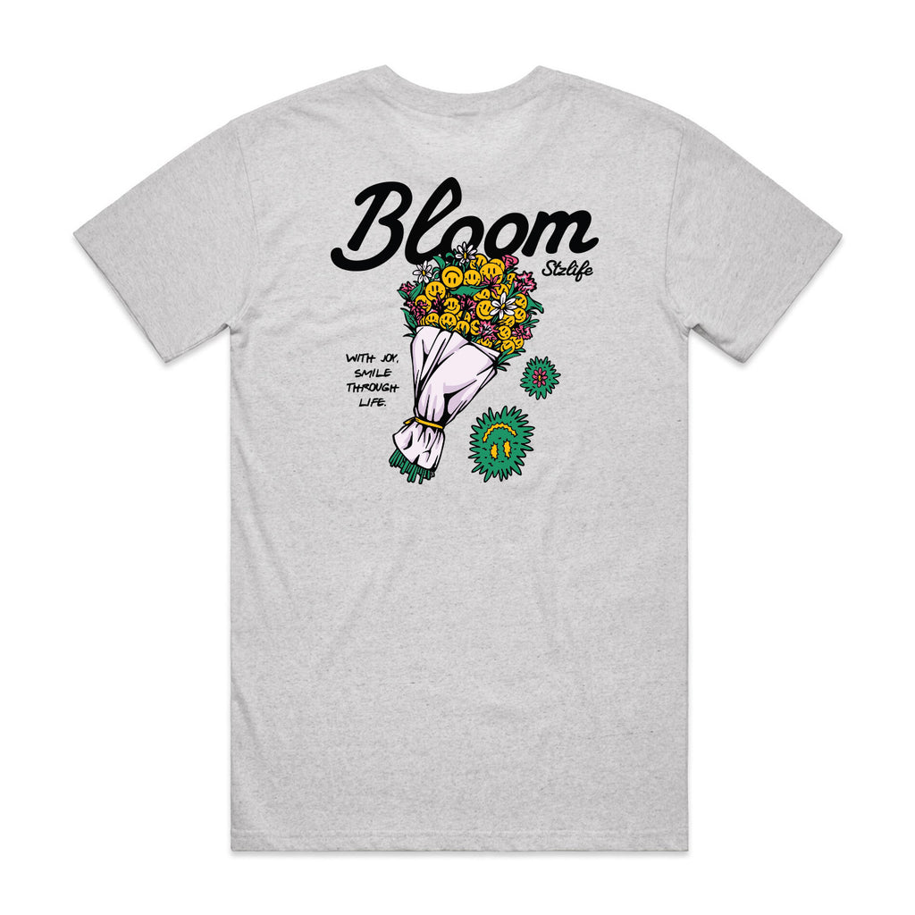 BLOOM | HTHR WHITE TEE