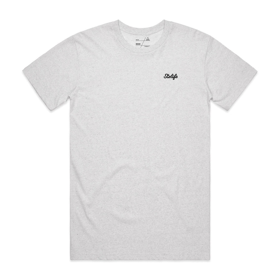 BLOOM | HTHR WHITE TEE