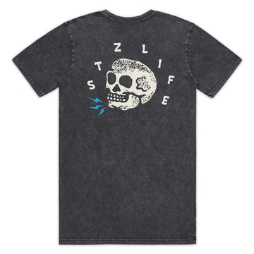 STZLIFE SKULL | BLACK STONE TEE