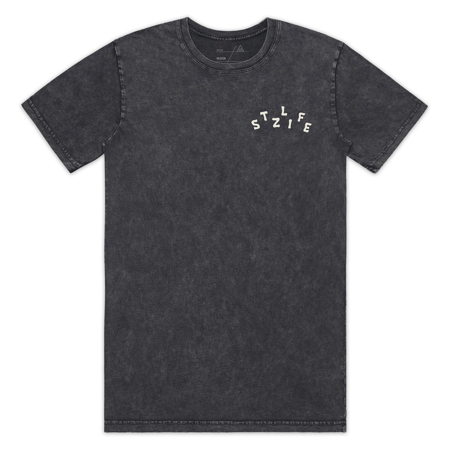 STZLIFE SKULL | BLACK STONE TEE